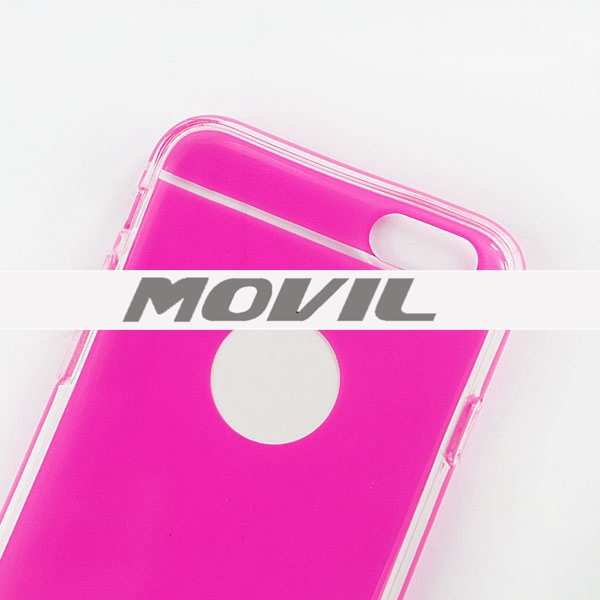 NP-1909 TPU transparente funda para iPhone  6-3